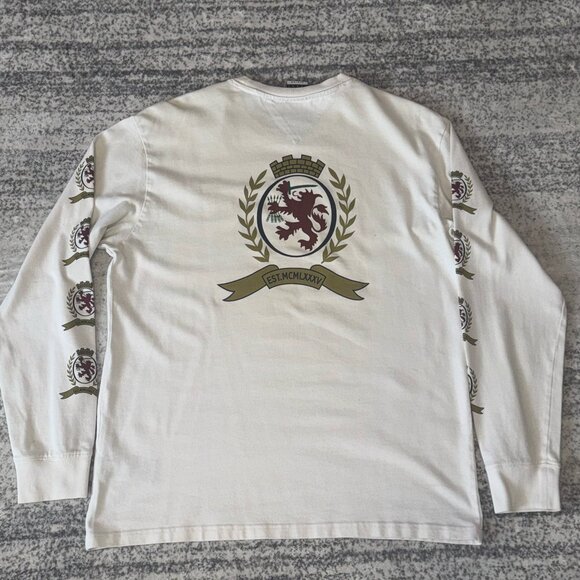 Vintage Tommy Jeans Crest M28 Long Sleeve Tee - Picture 2 of 6